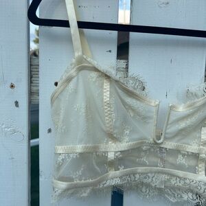 Free People Layer in Lace Bustier Top